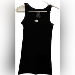 Black tank top
